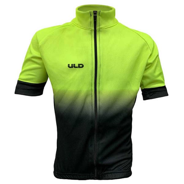 Uld Kortærmet Jersey Gul,Sort 14 Years Dreng