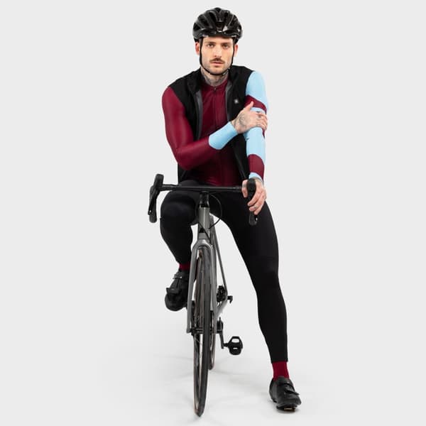 Siroko Pitkähihainen Jersey M2 Road Trip Violetti XL Mies