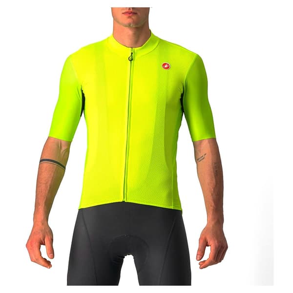 Castelli Kortærmet Jersey Endurance Elite Gul XL Mand