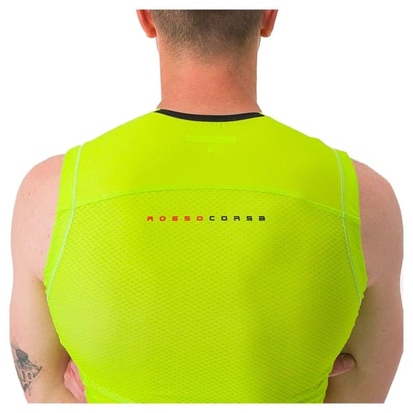 Castelli Ärmlös Tröja Free Tri 2 Gul L Man