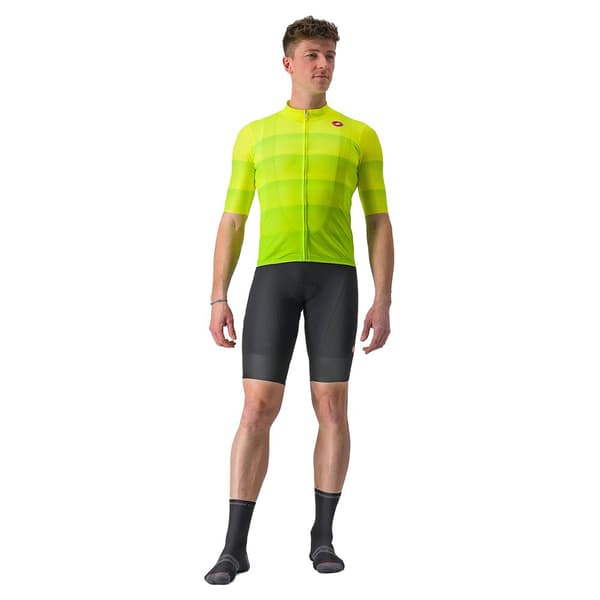 Castelli Lyhythihainen Jersey Livelli Keltainen S Mies
