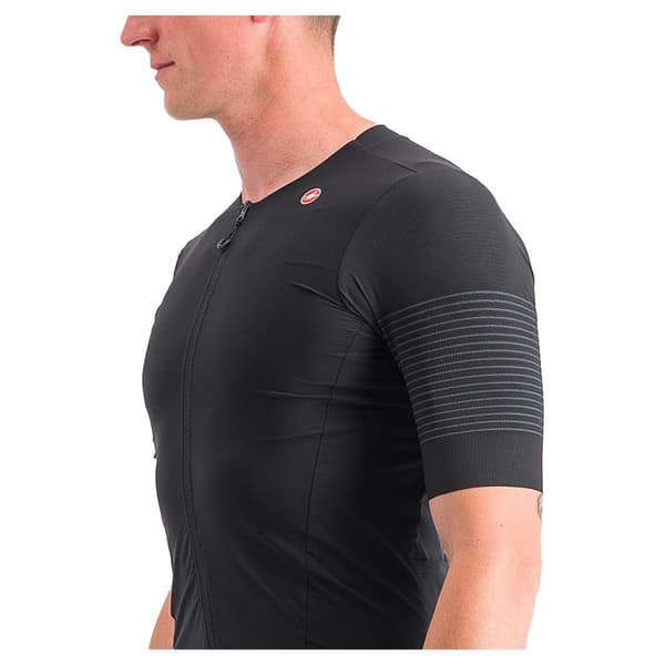 Castelli Kortärmad Tröja Premio Svart XL Man