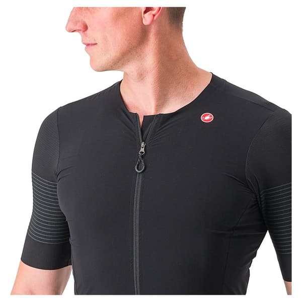 Castelli Kortärmad Tröja Premio Svart XL Man