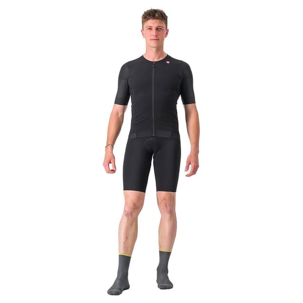 Castelli Kortärmad Tröja Premio Svart XL Man