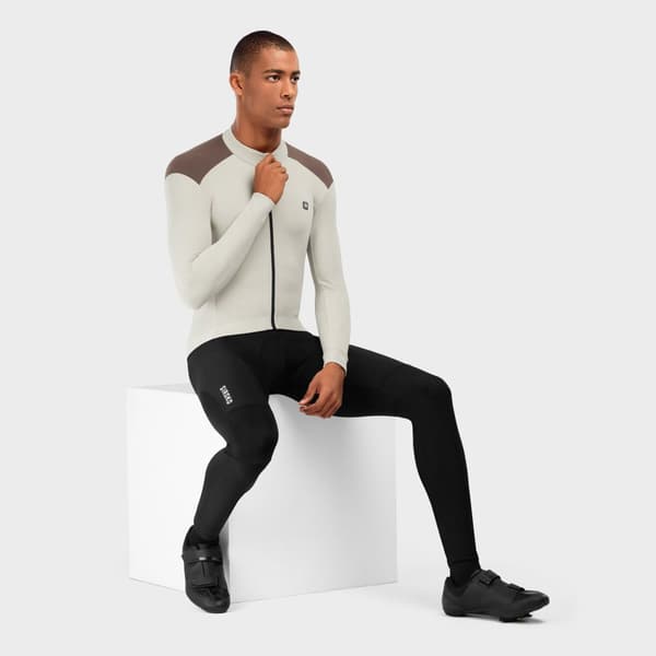 Siroko Langærmet Trøje M4 Sandhill Beige L Mand
