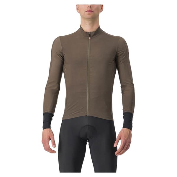 Castelli Langærmet Trøje Flight Air Brun L Mand