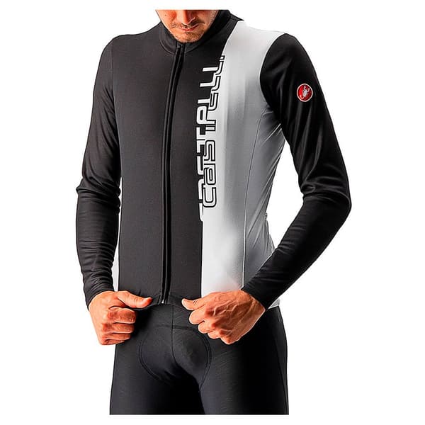 Castelli Langærmet Trøje Traguardo Fz Sort 3XL Mand