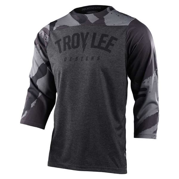 Troy Lee Designs Ruckus 3/4 Ärm Enduro Jersey Grå S Man