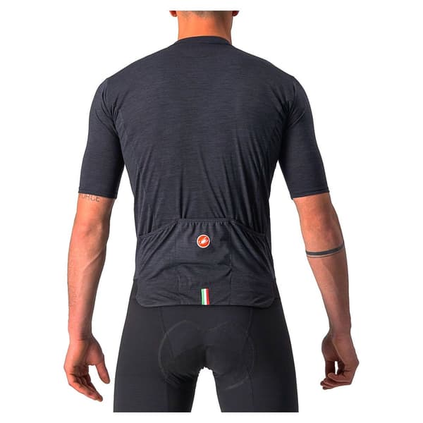 Castelli Lyhythihainen Jersey Essenza Sininen XL Mies