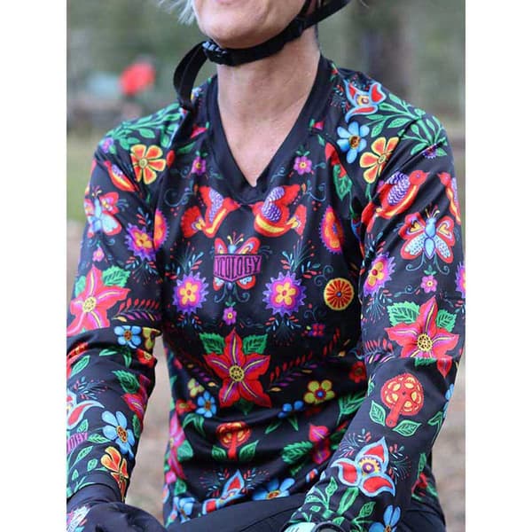 Cycology Pitkähihainen Enduro Jersey Frida Monivärinen S Nainen