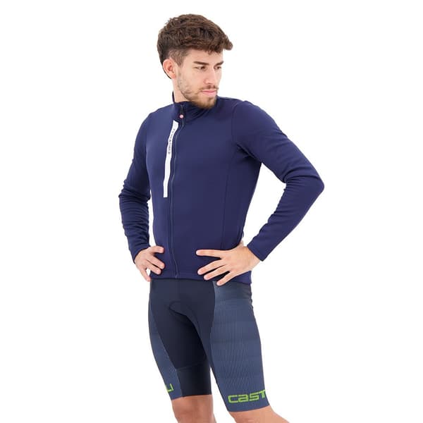 Castelli Kortærmet Trøje Entrata Thermal Blå XL Mand