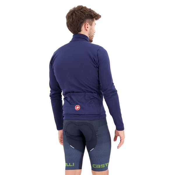 Castelli Kortærmet Trøje Entrata Thermal Blå XL Mand