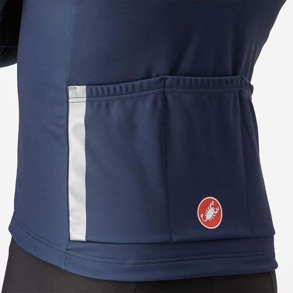 Castelli Kortærmet Trøje Entrata Thermal Blå XL Mand