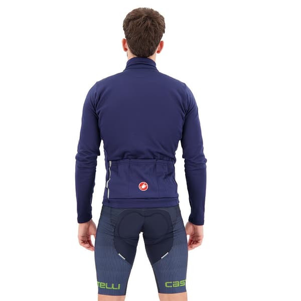 Castelli Kortærmet Trøje Entrata Thermal Blå XL Mand