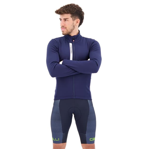 Castelli Kortærmet Trøje Entrata Thermal Blå XL Mand