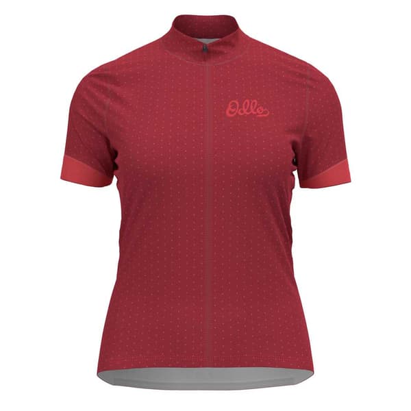 Odlo Essential 411961 Lyhyt Hiha Jersey Punainen S Nainen