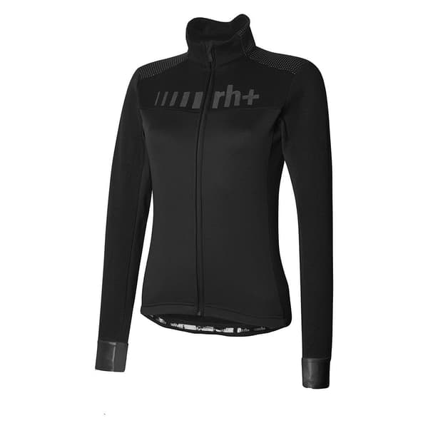 Rh+ Långärmad Tröja Logo Thermo Svart S Kvinna