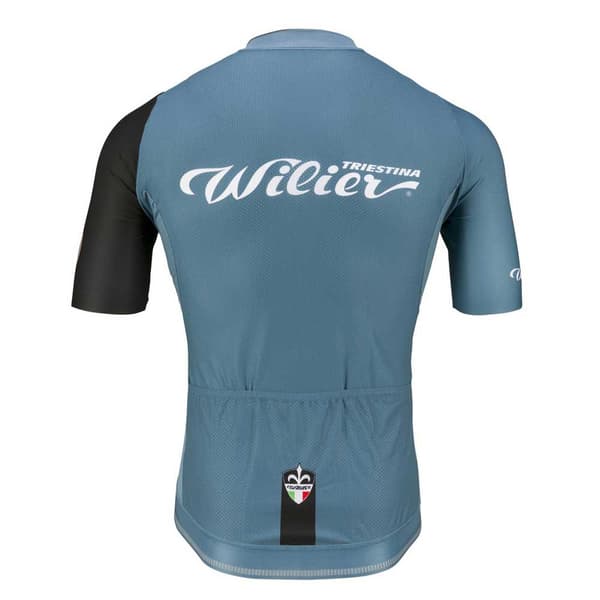 Wilier Kortärmad Tröja Cycling Club Blå S Man