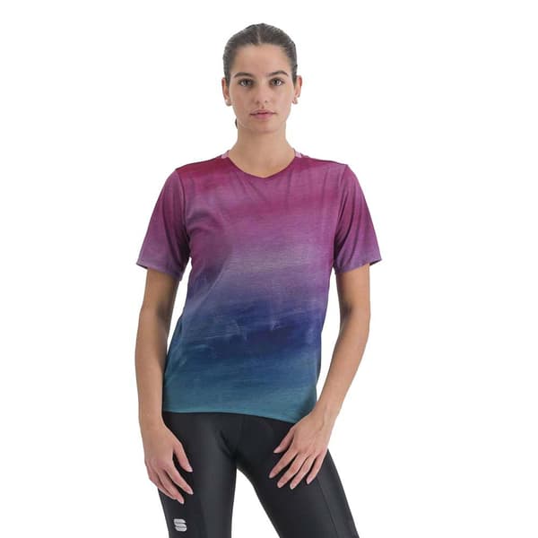 Sportful Långärmad Tröja Flow Giara Lila,Rosa M Kvinna