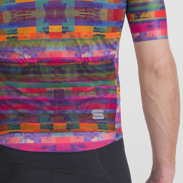 Sportful Kortærmet Trøje Glitch Rosa XL Mand