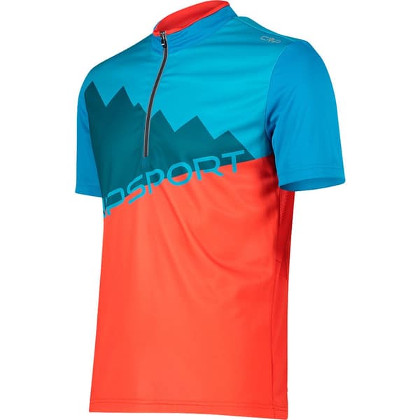 Cmp Kortærmet T-shirt Free Bike 32c6867 Rød L Mand