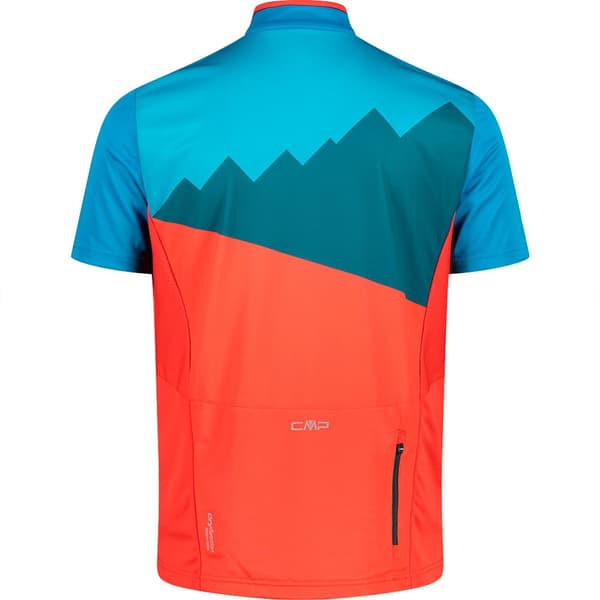 Cmp Kortärmad T-shirt Free Bike 32c6867 Röd L Man