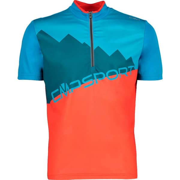 Cmp Kortærmet T-shirt Free Bike 32c6867 Rød L Mand