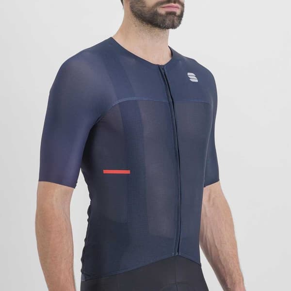 Sportful Kortärmad Tröja Light Pro Blå L Man