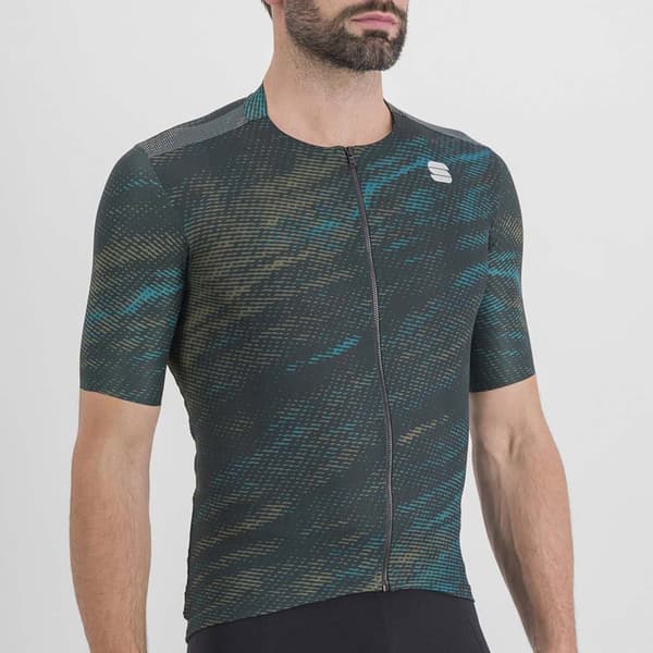 Sportful Kortärmad Tröja Cliff Supergiara Grönt,Grå L Man