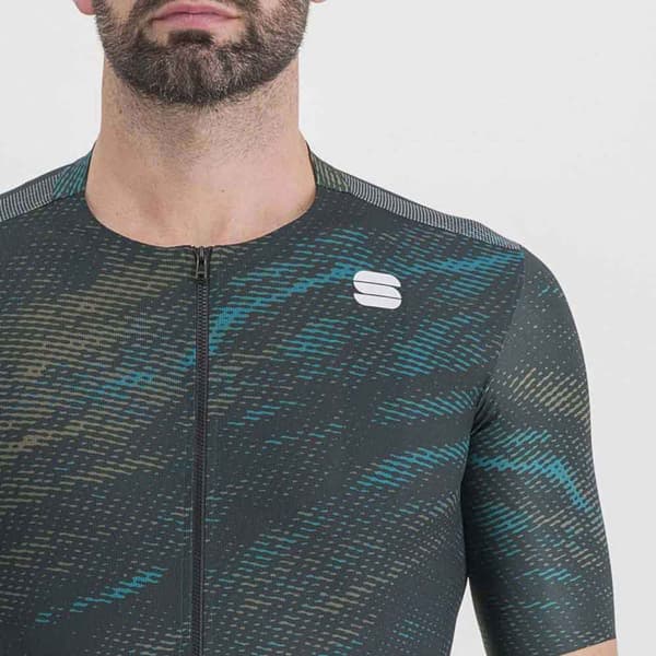 Sportful Kortärmad Tröja Cliff Supergiara Grönt,Grå L Man