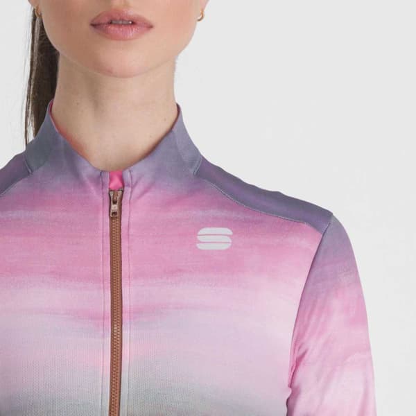 Sportful Langærmet Trøje Flow Supergiara Thermal Rosa S Kvinde