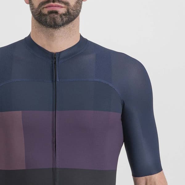 Sportful Lyhythihainen Jersey Snap Musta XL Mies