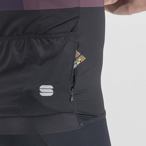 Sportful Lyhythihainen Jersey Snap Musta XL Mies