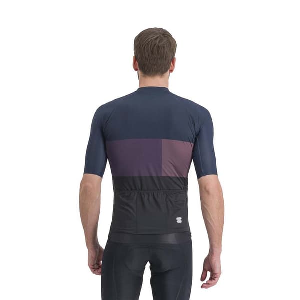 Sportful Lyhythihainen Jersey Snap Musta XL Mies