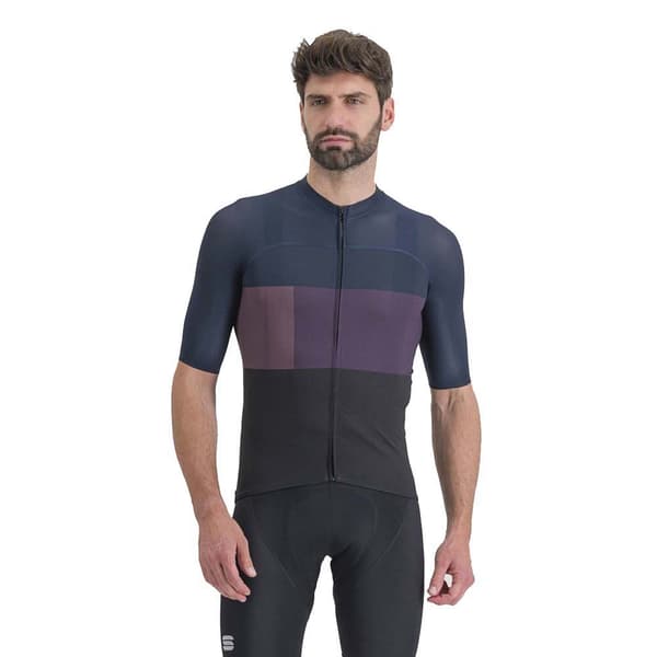 Sportful Lyhythihainen Jersey Snap Musta XL Mies