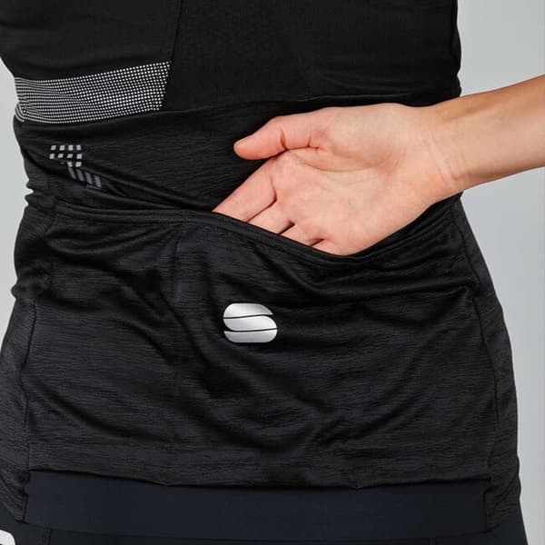 Sportful Ærmeløs Jersey Giara Sort XL Kvinde