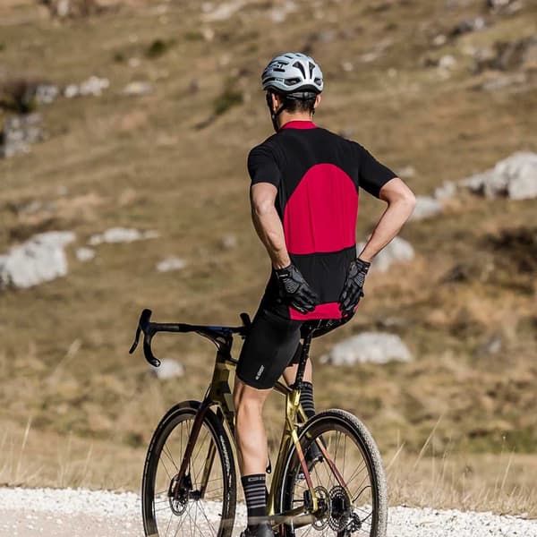 Gist Kortärmad Tröja Gravel Röd,Svart L Man