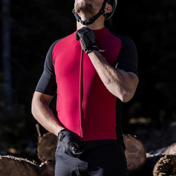 Gist Kortärmad Tröja Gravel Röd,Svart L Man