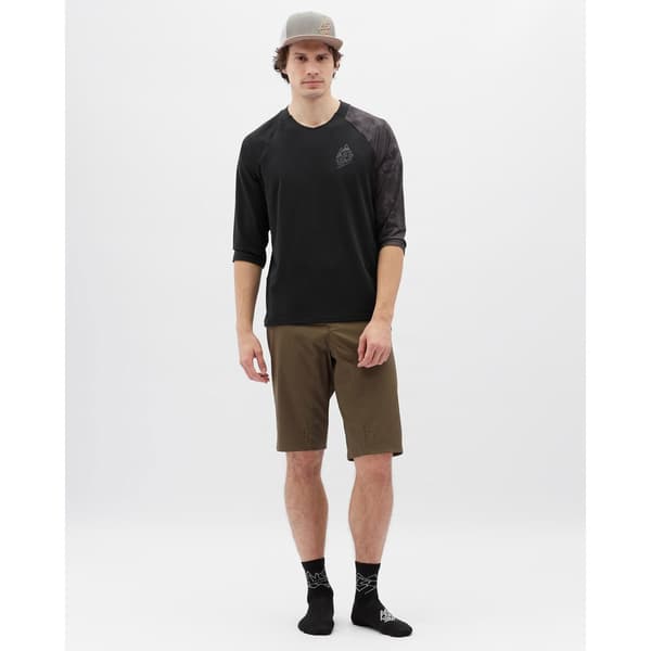 Silvini Brunello 3/4 Hiha Jersey Musta L Mies