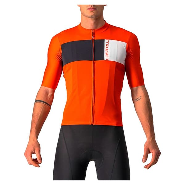 Castelli Kortärmad Tröja Prologo 7 Orange 2XL Man