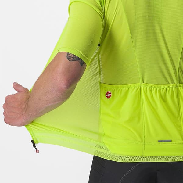 Castelli Lyhythihainen Jersey Superleggera 3 Vihreä M Mies