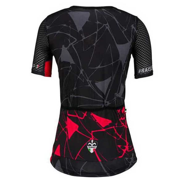 Wilier Lyhythihainen Jersey Lanzarote Musta L Nainen