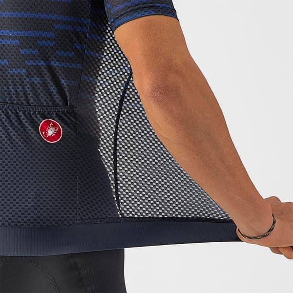 Castelli Kortärmad Tröja Insider Blå 2XL Man