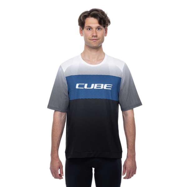 Cube Kortærmet Enduro Trøje Teamline Cmpt  L Mand