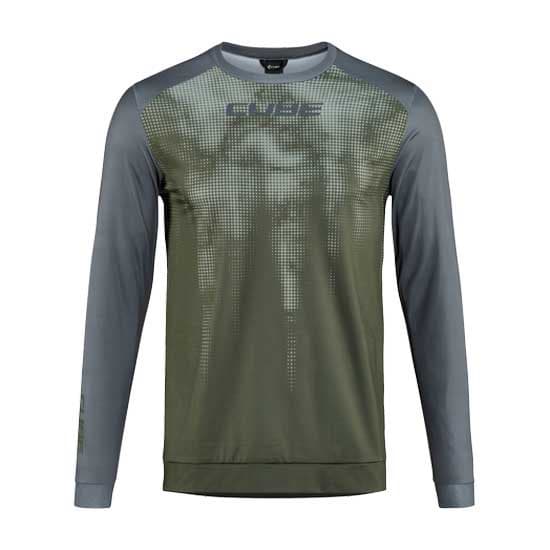 Cube Pitkähihainen Enduro Jersey Atx Tm  L Mies