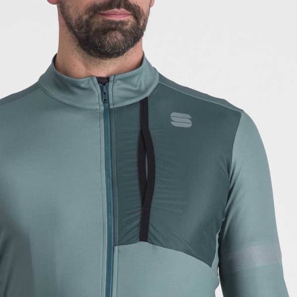 Sportful Langærmet Trøje Supergiara Thermal Grøn 2XL Mand