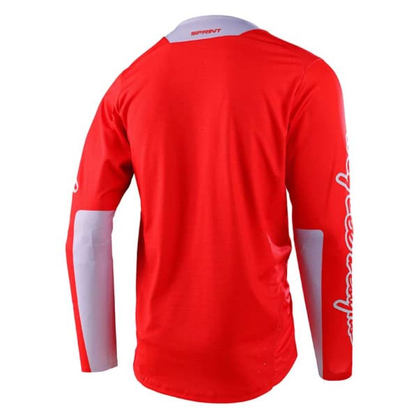 Troy Lee Designs Langærmet Enduro Trøje Sprint Rød L Mand