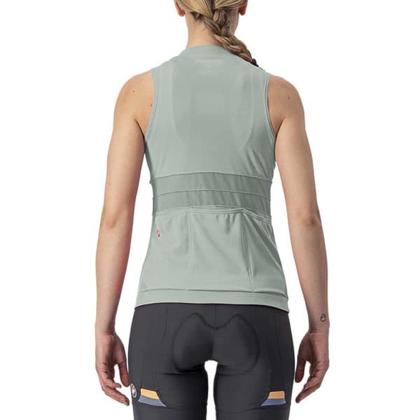 Castelli Hihaton Jersey Anima 4 Harmaa M Nainen