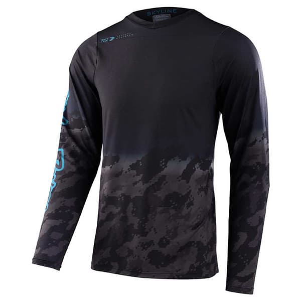 Troy Lee Designs Pitkähihainen Enduro Jersey Skyline Musta XL Mies