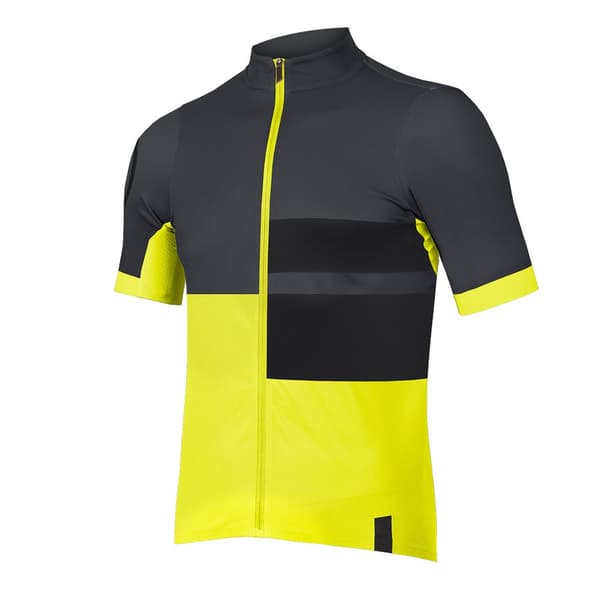 Endura Lyhythihainen Jersey Fs260 Print Keltainen,Musta L Mies